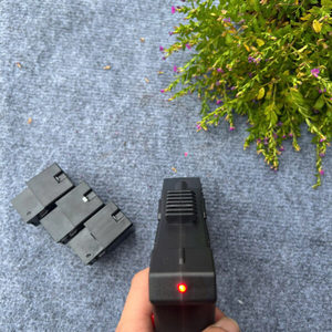 Popular 5M Remote Long Distance Control Tactical Flashlight Aluminum Alloy <b>Safety</b> Toy Model <b>Keychain</b> Soft Bullet for Outdoor - Product Image 5