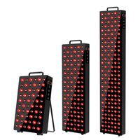 Panneau de luminothérapie LED rouge pour le corps entier, soin de la peau, appareil de lumière infrarouge avec utilisation à domicile, 120 LED