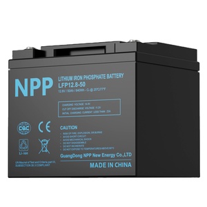 Sistema de Baterías Apilables para Almacenamiento de Energía Doméstica de 12.8V 25.6V 50Ah 100Ah 200Ah 280Ah con Garantía de 5 Años - Product Image 1