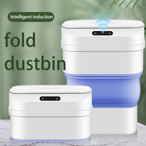 Nuevo Cubo <span class=keywords><strong>de</strong></span> <span class=keywords><strong>Basura</strong></span> Inteligente Plegable con Sensor <span class=keywords><strong>de</strong></span> Inducción para el Hogar, Sala <span class=keywords><strong>de</strong></span> Estar, Dormitorio, Cocina, Cubo <span class=keywords><strong>de</strong></span> <span class=keywords><strong>Basura</strong></span> Automático Creativo - Product Image 3