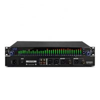 Système d'égaliseur graphique audio numérique professionnel Xtuga X-EQ31 avec processeur DSP 31 bandes et puissance de 30 W pour une utilisation en intérieur/extérieur