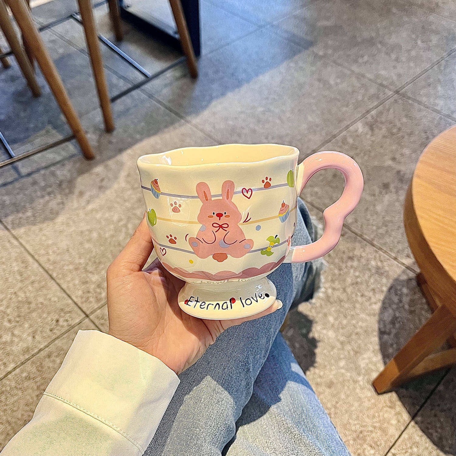 เค้กกระต่าย ถ้วยเดี่ยว