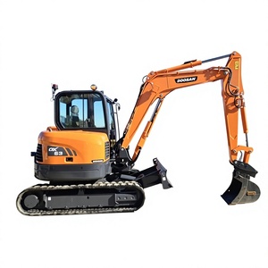 99% New Doosan 6Ton Excavators <b>Earth</b> <b>Moving</b> <b>Machinery</b> Doosan Dx60 DH60 DH55 DX55 Excavators Doosan Engine - Product Image 1