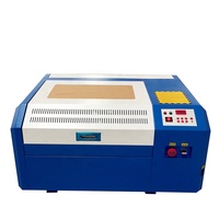 Découpeuse laser CNC 4040 à refroidissement par eau, haute rigidité, pour bois, MDF, caoutchouc et papier, avec prise en charge LAS/DXF
