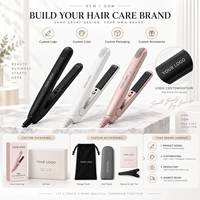 FIVEPLUS ODM Mini Lisseur Compact Professionnel pour Franges et Cheveux Courts – Retouches Rapides – Outil de Coiffure de Voyage