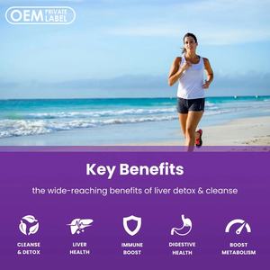 Yetişkinler İçin Karaciğer ve Akciğer Temizleyici Kapsüller, Detoks Desteği, Solunum Sağlığı ve Bağışıklık Sistemini Destekleyen Süt Devedikeni Ekstresi - Product Image 4