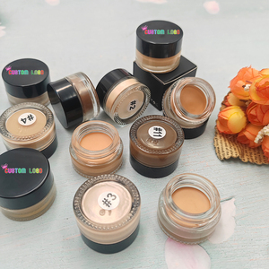 Hot bảo hiểm đầy đủ kem che khuyết điểm 22 màu sắc lỏng Kem che khuyết điểm trang điểm làm cho logo Mẫu nền tảng không thấm nước Kem che khuyết điểm dính - Product Image 4