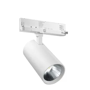 Hiện Đại 30W 4 Dây Vuông COB Led Theo Dõi Chiếu Sáng Cho Cửa Hàng Quần Áo Cửa Hàng Đường Sắt Đèn - Product Image 2