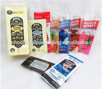 Logo personnalisé sac en plastique de qualité alimentaire sachet de glace pop sacs en mylar 7g de crème glacée