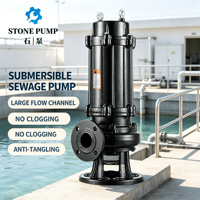 Pompe submersible WQ robuste pour eaux usées de bétail et de boucherie
