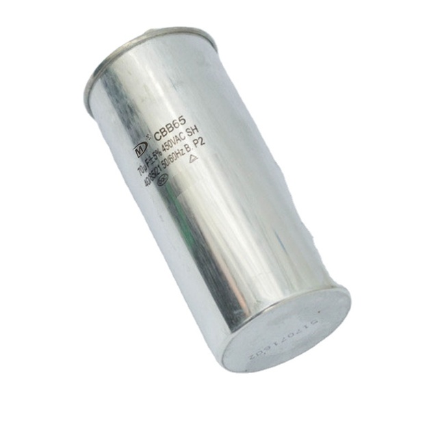 CBB65 AC Motor Run Capacitor 450V for HVAC System Industrial Air Conditioner Capacitor