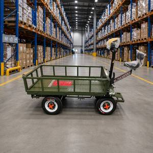 Electric Flatbed Cart Three/<strong>Wheel</strong> Four-<strong>Wheel</strong> Battery Powered Platform Truck Seat Industrial Shopping Material Handling Cart - Product Image 6