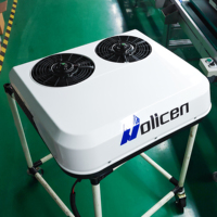 Holicen IP-200S IP-500S 12V/24V 800W-1150W Nuevo Aire Acondicionado de Techo para Estacionamiento de Coches y Camiones 7000-9000BTU Retrofit
