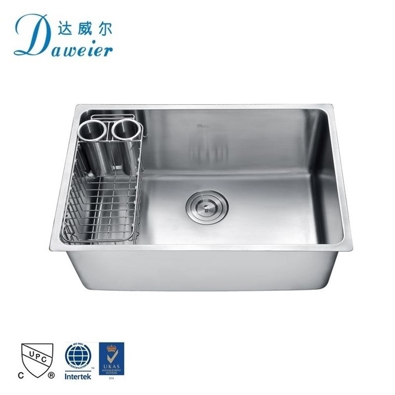 Professionnel adapté aux besoins du client Moderne Évier de Cuisine Produits Rectangulaire En Acier Inoxydable Évier de Cuisine