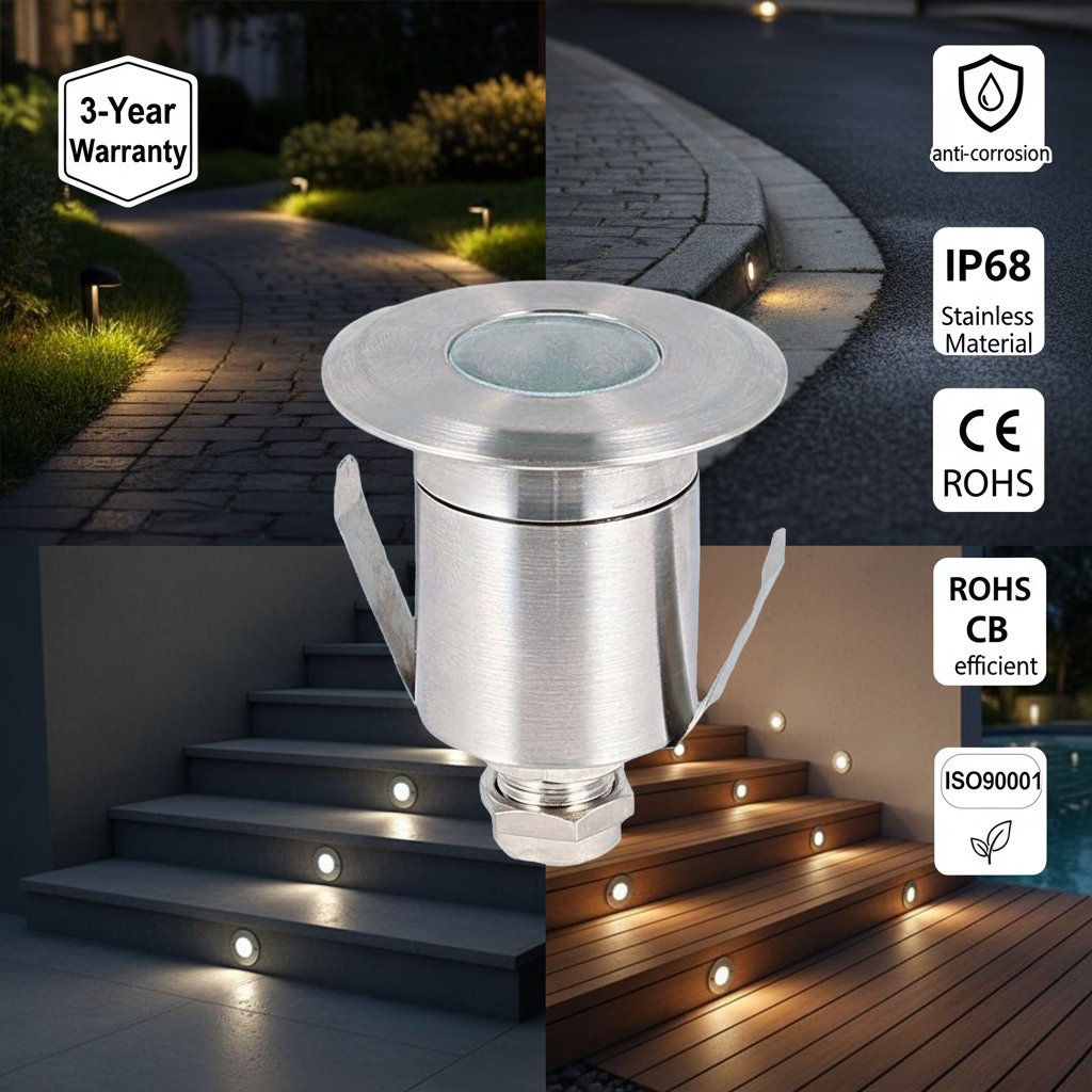 Super Bright High Lumen Low Power Consumption IP68 Embedded Recessed LED Pool Light Energy Saving Inground Underwater Lamp
