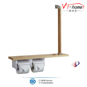Bathroom toilet <b>paper</b> holder, hotel double <b>tissue</b> holder, multi-functional mobile phone holder, factory direct sales. - Product Image 5