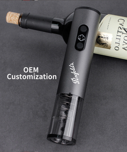Articles cadeaux les plus vendus du nouvel an <span class=keywords><strong>2023</strong></span> ouvre-bouteille de vin électrique Rechargeable par USB accessoires de Bar ensemble cadeau avec Logo gravé - Product Image 4