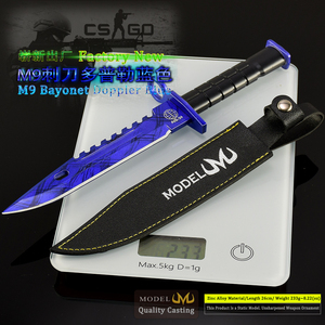 Cuchillo de juguete de aleación serie M9 Counter Strike, arma de juguete, accesorio para juegos de rol, modelo personalizado de nicho, regalo para niños, adorno de colección - Product Image 5