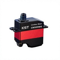 Micro servo KST CM509MG, engrenage entièrement métallique, haute tension, haute vitesse, 0,08 sec/60 °   Servomoteur RC de 6 kg pour hélicoptère RC, avion, drone