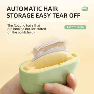 Manufacturer Wholesale New Invention <b>Cat</b> Comb Portable 3 in 1 <b>Cat</b> Grooming Hair Removal Brush - Product Image 3