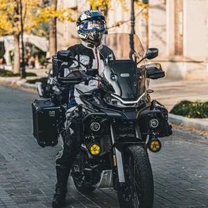 Pare-brise avant de <span class=keywords><strong>moto</strong></span> pour Cfmoto 800mt 2022 <span class=keywords><strong>2023</strong></span> 2024 Pare-brise pare-brise déflecteur de flux d'air visière - Product Image 5