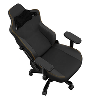 Singapour Malaisie Vente Chaude Stock Prêt AndaSeat Kaiser 3 Noir Prime de Jeu Chaise Collé PVC en cuir Silla Gamer