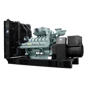 เครื่องกำเนิดไฟฟ้าแบบเปิดราคาประหยัด 1000kva ชุดเครื่องกำเนิดไฟฟ้าอุตสาหกรรม 800kw - Product Image 2