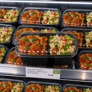 Rot-Schwarze Bedruckte <span class=keywords><strong>Bento</strong></span>-Lunchbox Einweg Mikrowellengeeignet BPA-frei für Sandwich Pizza Salat Brot Großhandel Mengenrabatt - Product Image 4
