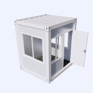 Caseta de vigilancia, Sala de equipos, Casas de cristal, Casa prefabricada, Diseño de piezas ensamblables, Panel sándwich, Casa contenedor prefabricada - Product Image 1