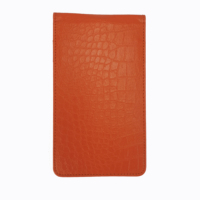 Cover Yardagebook in pelle sintetica con modello di coccodrillo all'ingrosso nuovo Design personalizzato
