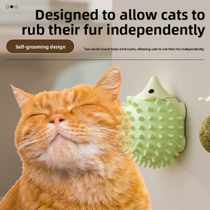 Nuovo Design Lussuoso Giocattolo Interattivo per Cincillà a Forma di Palline di Pollo Piccole, con Aroma di Fegato, in Materiale ABS+TPR, Stampa Animale, Promozionale - Product Image 3