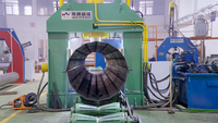 Nouvelle machine automatique 2026 pour la fabrication de poteaux d'éclairage public de grand diamètre pour gros tuyaux en acier