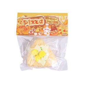 Jouets sensoriels anti-stress souples et moelleux en TPR, mignons, faits à la main, en forme de pain, de sushi, de boule de riz, de bisque, à rebond lent, triangulaires - Product Image 6