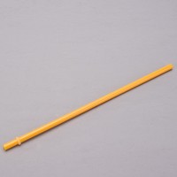 Vente en gros 26.5cm 10.43 pouces sans BPA individuel personnalisé PP paille à boire réutilisable Portable unique paille en plastique en vrac