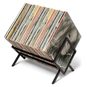 Customized Personalized Three-Layer Metal CD Stand <strong>Record</strong> Storage Display <strong>Rack</strong> for Living Room - Product Image 2