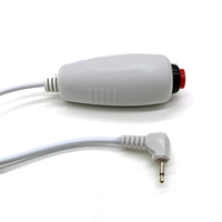 3,5mm Klinkenstecker Reset Ein/Aus-Schalter mit Einzeltaste für Schwesternrufstationen, universell einsetzbar für Patienten/Behinderte