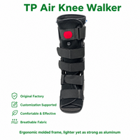 Semelle intérieure en EVA résiliente, semelle extérieure en TPR, TP Air Knee Walker, chaussure de récupération pour traumatismes et réadaptation