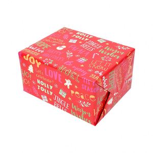 Factory Wholesale Disposable <b>Christmas</b> <b>Wrapping</b> <b>Paper</b> with Silicone Coating 50x70cm - Product Image 1