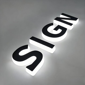 Quảng cáo bảng hiệu ngoài trời 3D ánh sáng <span class=keywords><strong>LED</strong></span> thư tường dấu hiệu signage cửa hàng <span class=keywords><strong>Led</strong></span> biểu tượng tùy chỉnh dấu hiệu cho kinh doanh trong nhà biển hiệu - Product Image 1