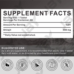 Complément Alimentaire Végétalien JBY pour le Soutien Immunitaire, la Gestion de l'Énergie et la Vitalité de la Peau, avec Shilajit, 85+ Oligo-éléments et Acide Fulvique en Comprimés - Product Image 3