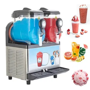 Fabrik Großhandel Schnee matsch machen Raum 3 Slush Maschine für den Heimgebrauch gefrorenes Getränk Slush Maschine xrj15lx2