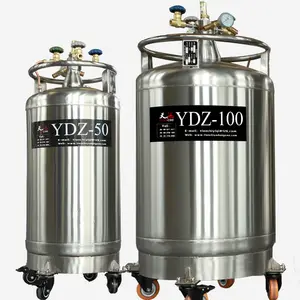 300liter self pressurized liquid nitrogen tank for Crystallization experiment/mechanical refrigeration