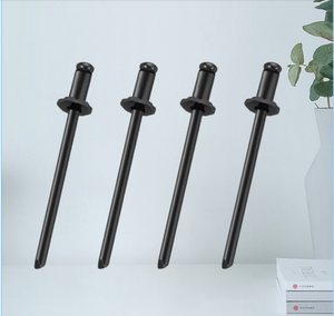 Tit HR Rivets Unigrip POP Rivets Avinox Unigrip Rivets aveugles en acier inoxydable à tête dôme couleur noire - Product Image 6