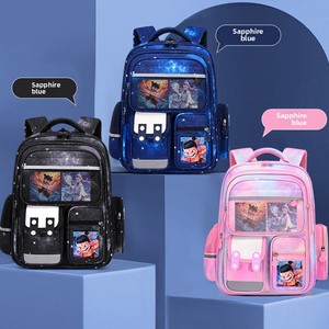 Nouveau sac à dos scolaire grande capacité pour garçons et filles de la maternelle au CM2, motif dessin animé, sac à bandoulière tridimensionnel en nylon - Product Image 1