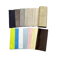Personalisierte Dunkelbraune Polyester/Polyamid Mikrofaser 200GSM REACH RoHS AZO-freie Reinigungstücher mit Eigenem Logo in Kundenspezifischen Größen