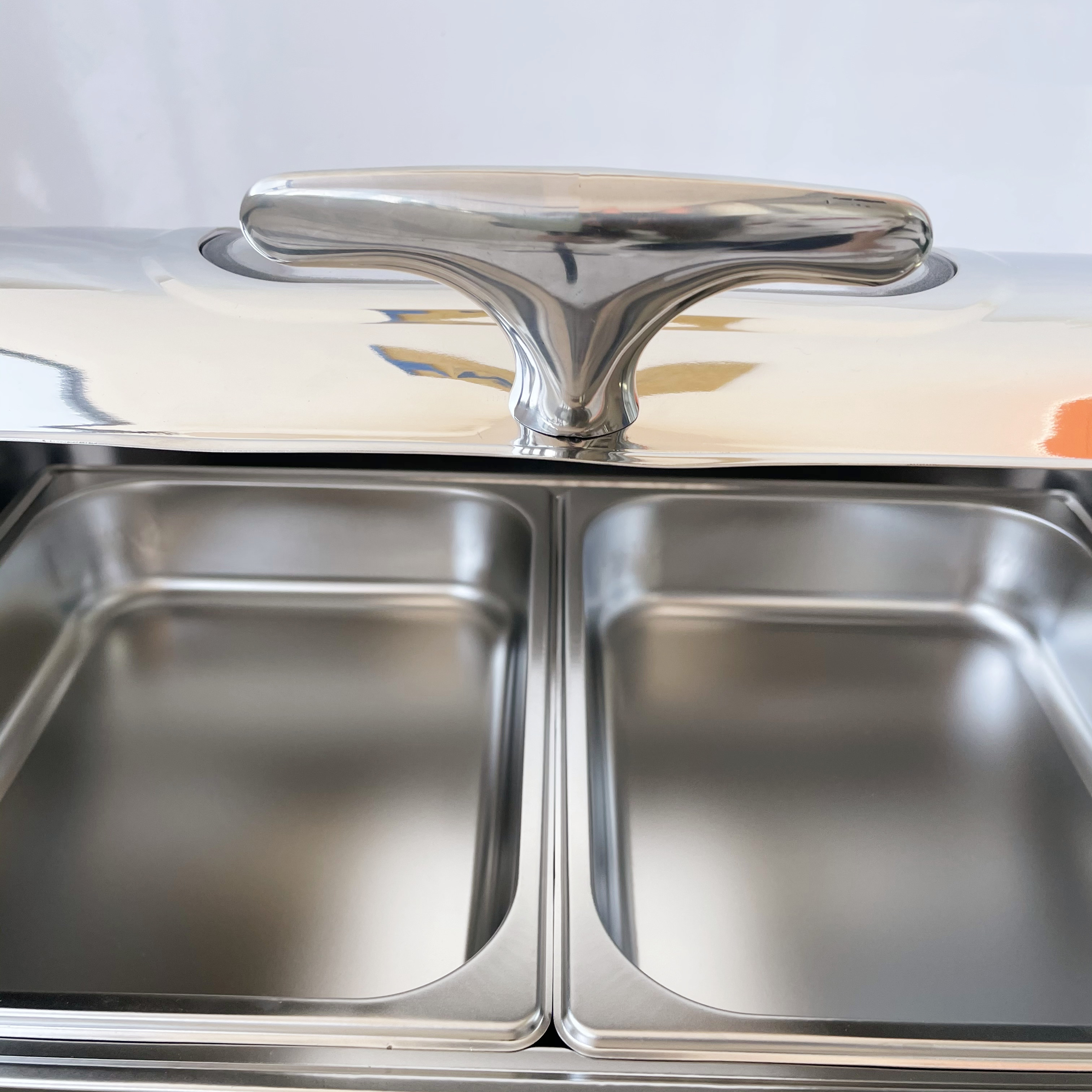 Luxury Roll Top Saving Chafing Dish Dishes Stainless Steel Buffet Food Warmer Display Set