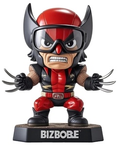 Bizbbler Wolverine bobblehead-Handmade nhựa gật đầu hình, ngạc nhiên lấy cảm hứng từ sưu tập đồ chơi - Product Image 1