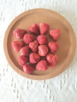 Bulkverpakking Gedroogde Hele Aardbeien Zoete Smaak IJsgekoelde Fruitthee/Instant Snack/Bakkerijdecoratie (Openlucht gekweekt)