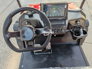 Carrello da Golf elettrico a 2 posti con batteria 48V a benzina di qualità Gulf Cart per compatibilità auto <span class=keywords><strong>Club</strong></span> in vendita - Product Image 3