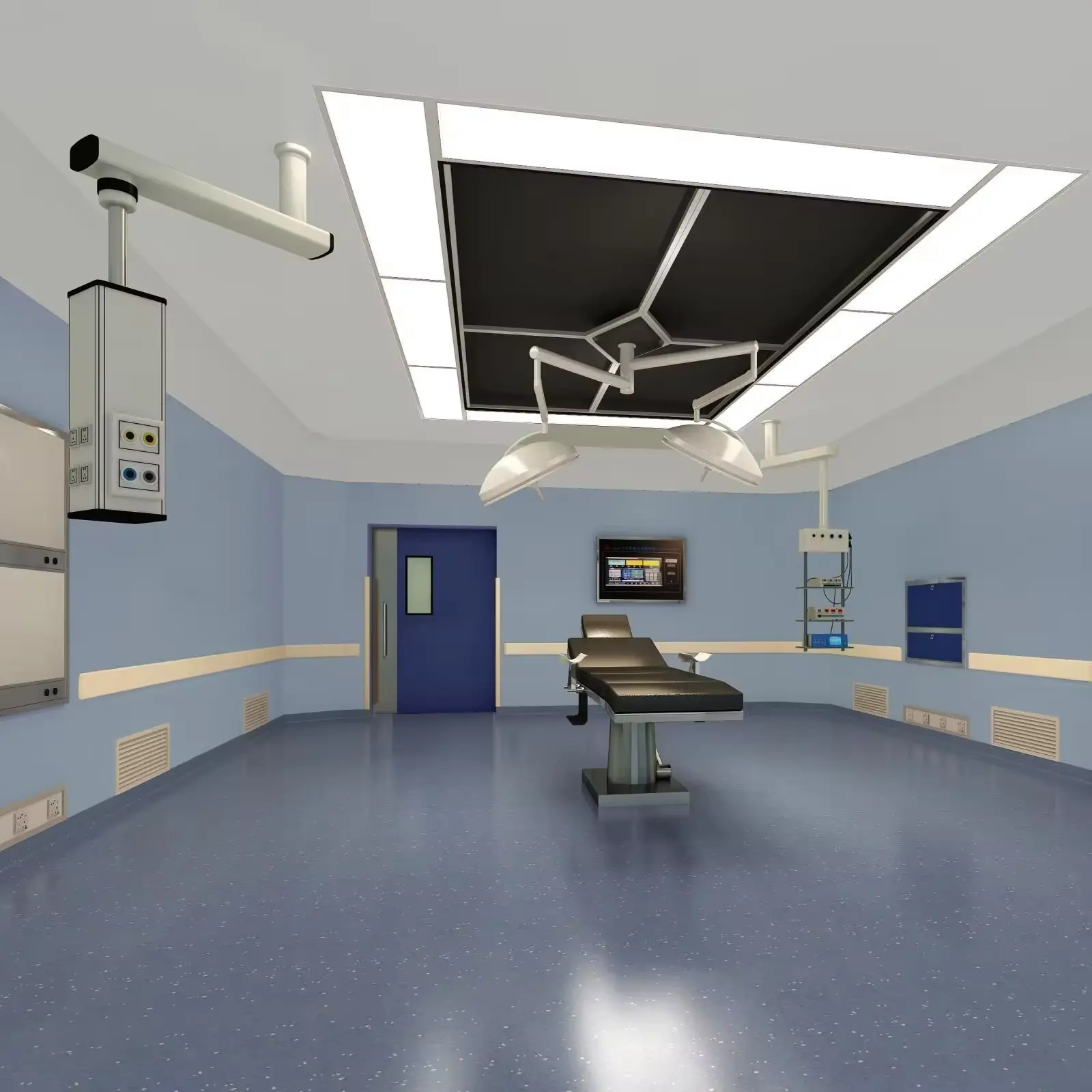 Sala operatoria chirurgica di buona qualità per la chirurgia della sala operatoria radioprotezione